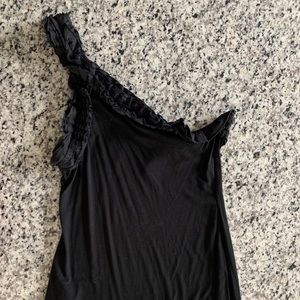 BCBG MAXAZRIA one shoulder top